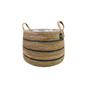Kurv Isla Sort rund sort D28xH19