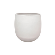 Pot décoratif Stijn blanc Ø34 x H35 cm