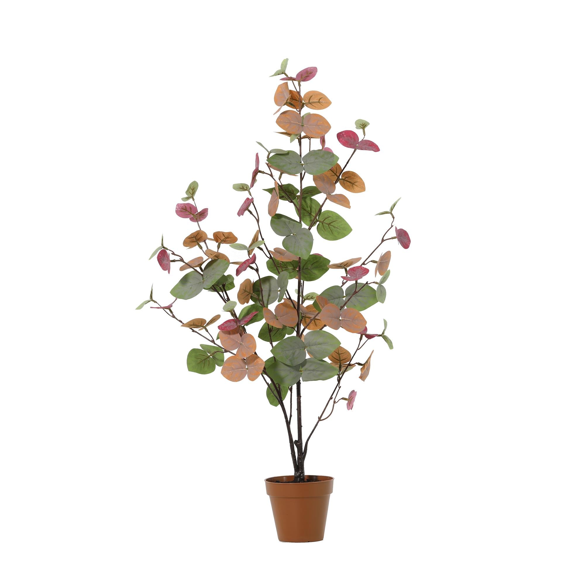 Kunstpflanze Eukalyptus farbig 86cm - ø13
