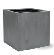 Pot décoratif Block Gris Ø40 x H40 cm
