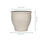 Pot décoratif Poséidon Ø42 x H38 cm