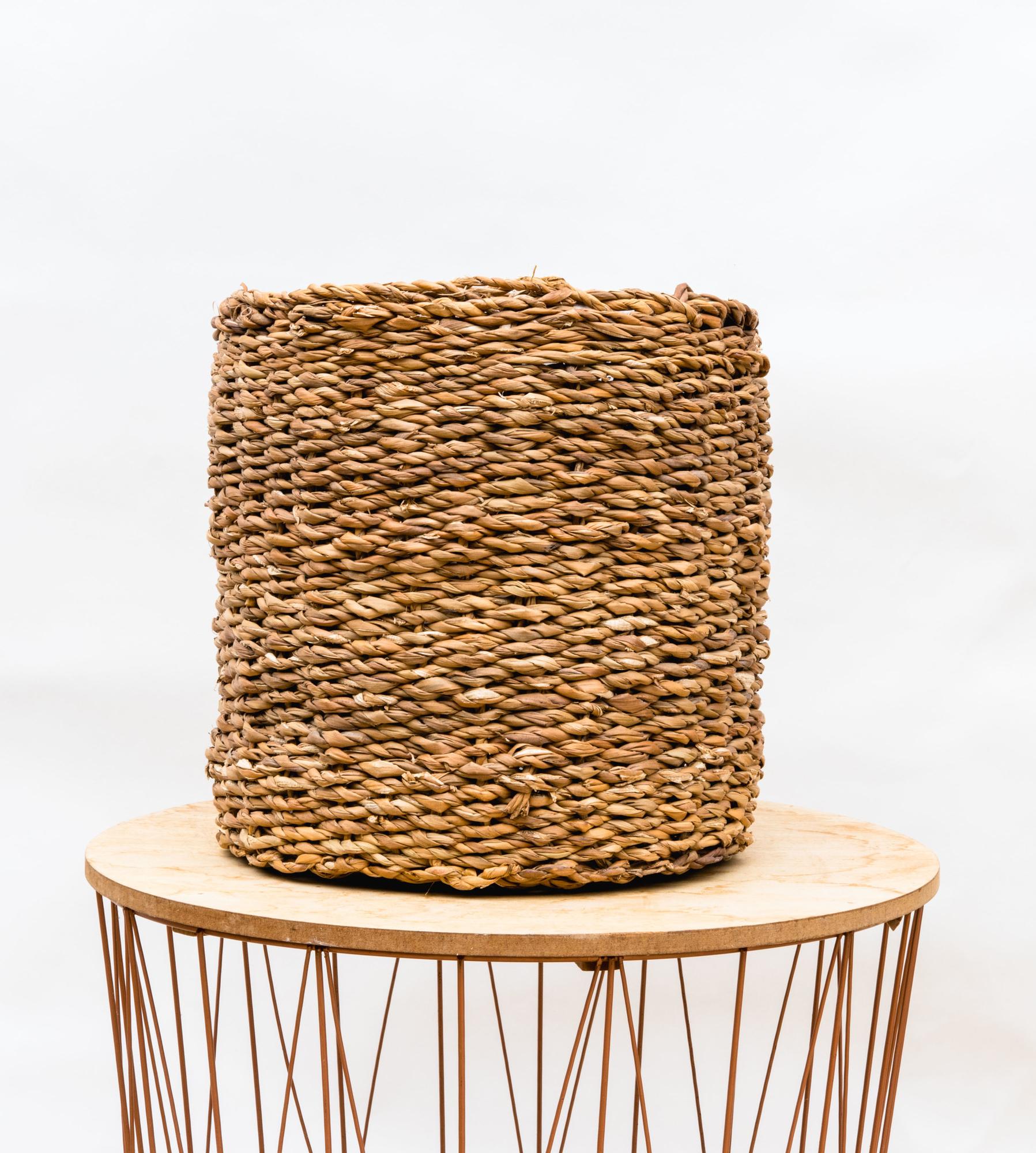 Mand Ido naturel Ø42 x H36 cm