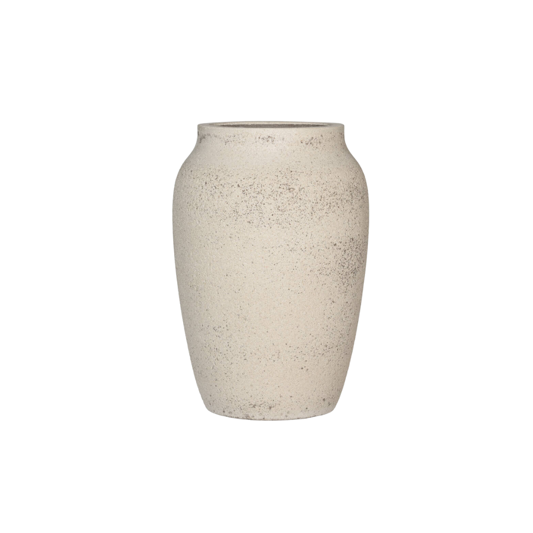 Bloempot Hera Chalk White, ø51 cm, hoogte 74 cm