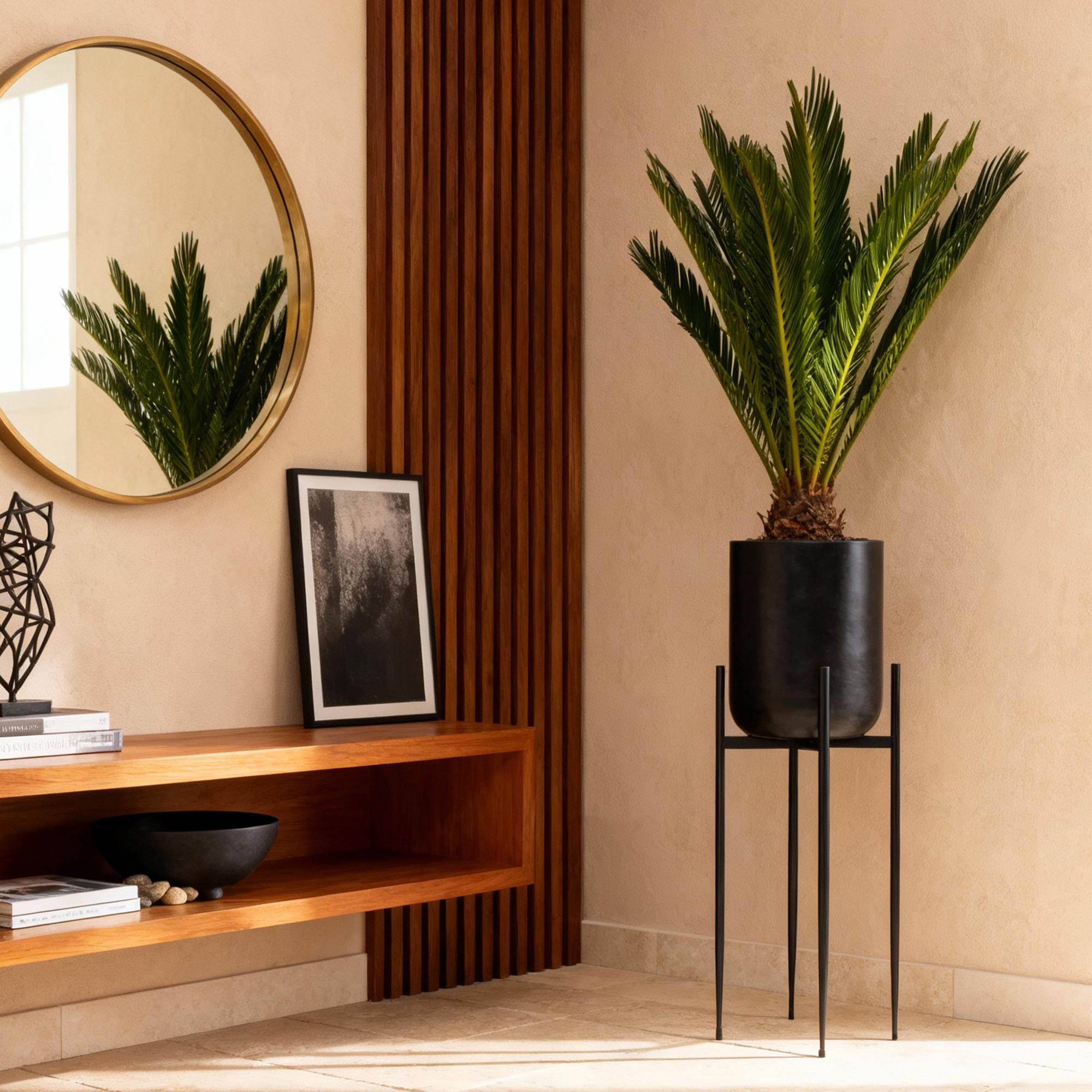 Cycas revoluta (palmvaren) 45 cm hoog, pot ø14 cm