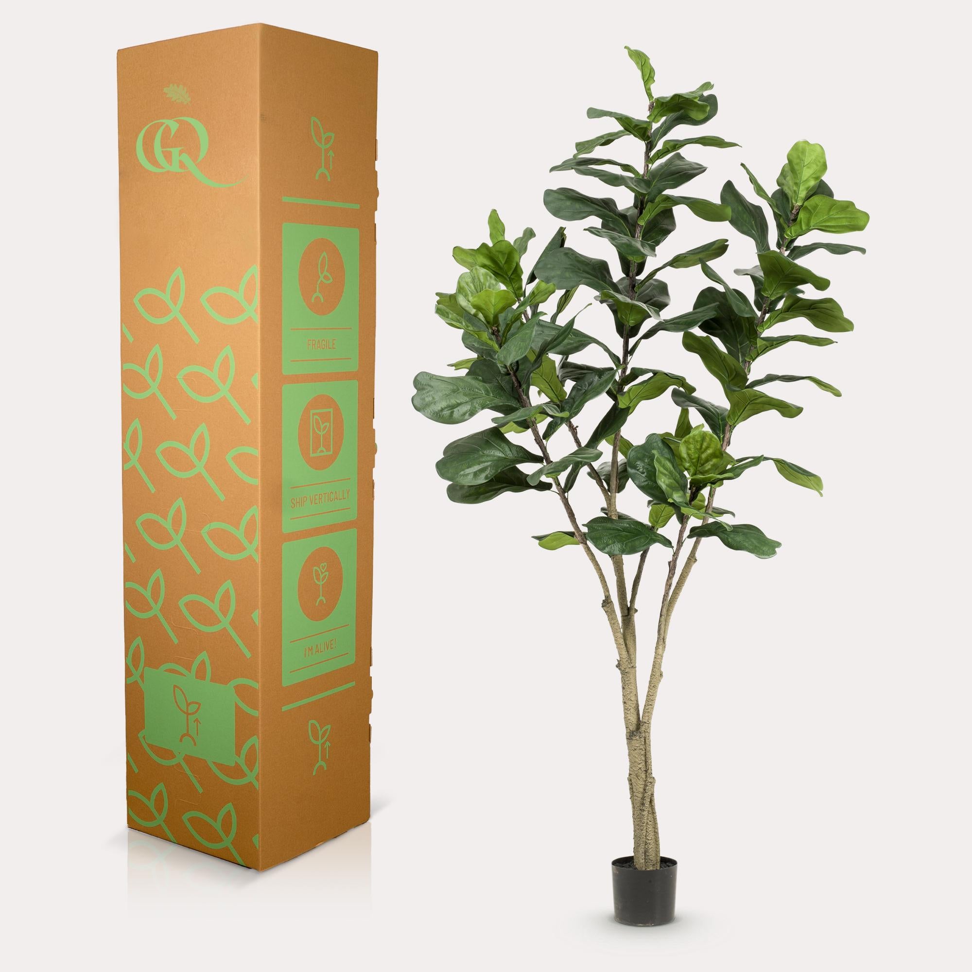 Kunstplant Ficus lyrata 210 cm