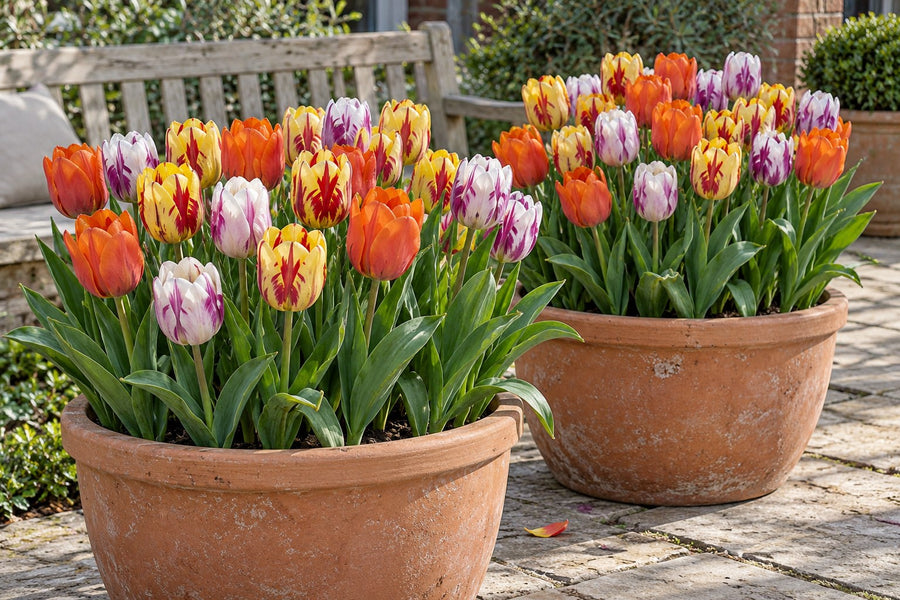 Tulpenbollen Flaming Beauty mix (Tulipa)