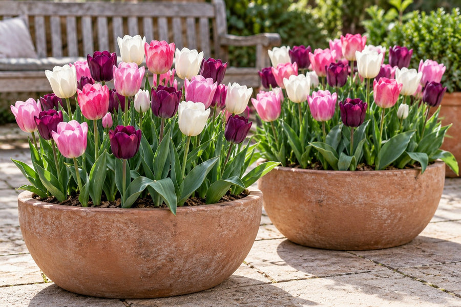 Bulbes de tulipes Pastel mix (Tulipa)