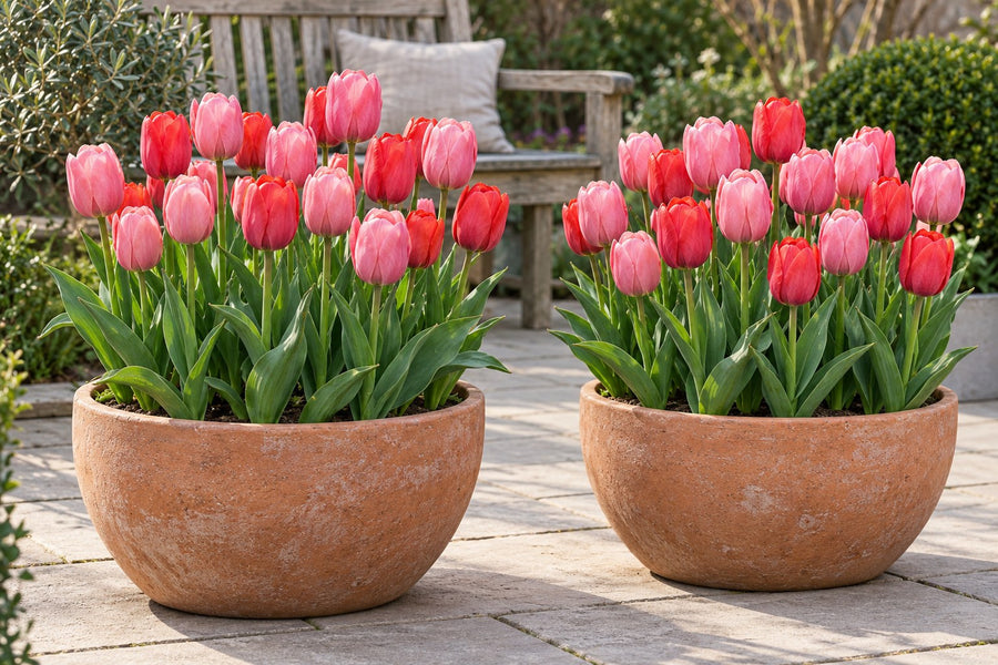 Tulpenbollen Pink-Red (Tulipa)