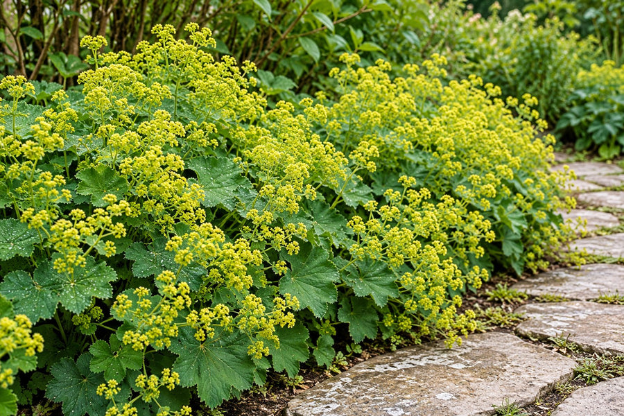 Frauenmantel (Alchemilla mollis)